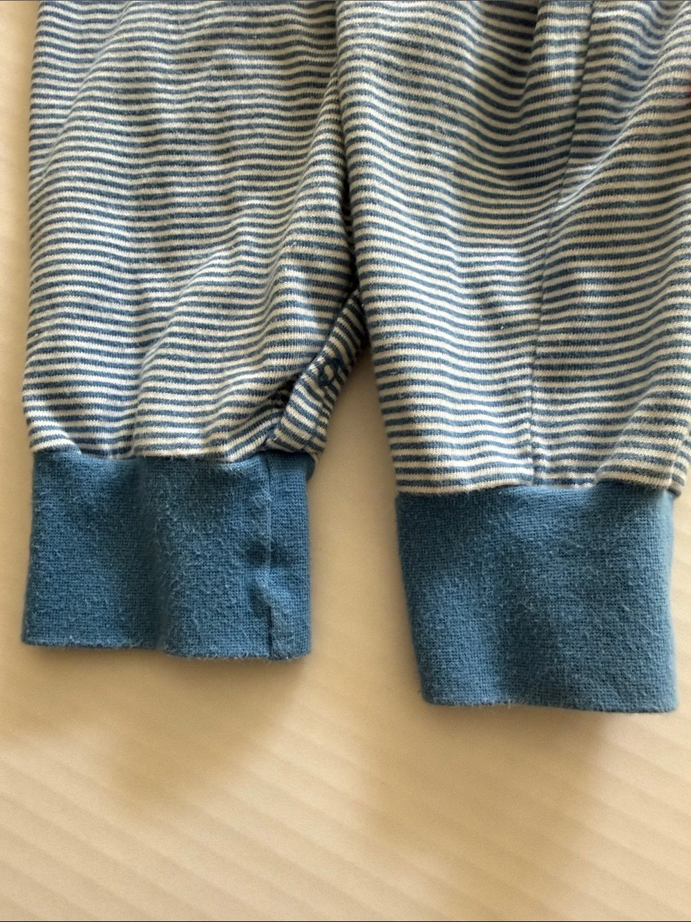 Vintage Gymboree Striped Romper with Dog Pockets
